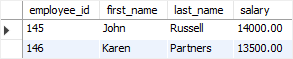 SQL comparison operators - combine operators SQL comparison operators - combine operators